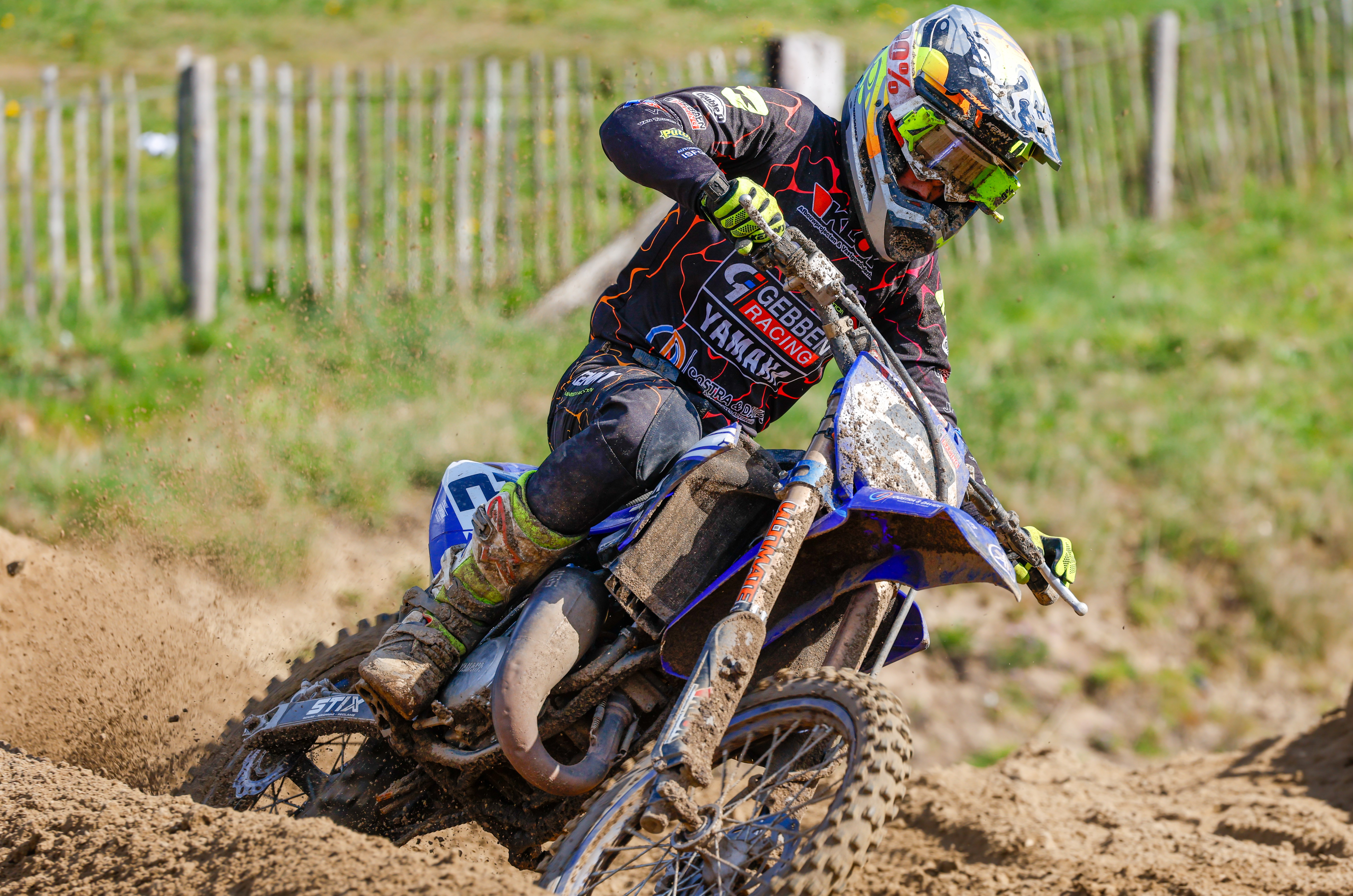 Jonge Drentse crosser Jens Visser van het Regionaal Training Center naar een uitnodiging van de KNMV Nederlandse selectie EMX85