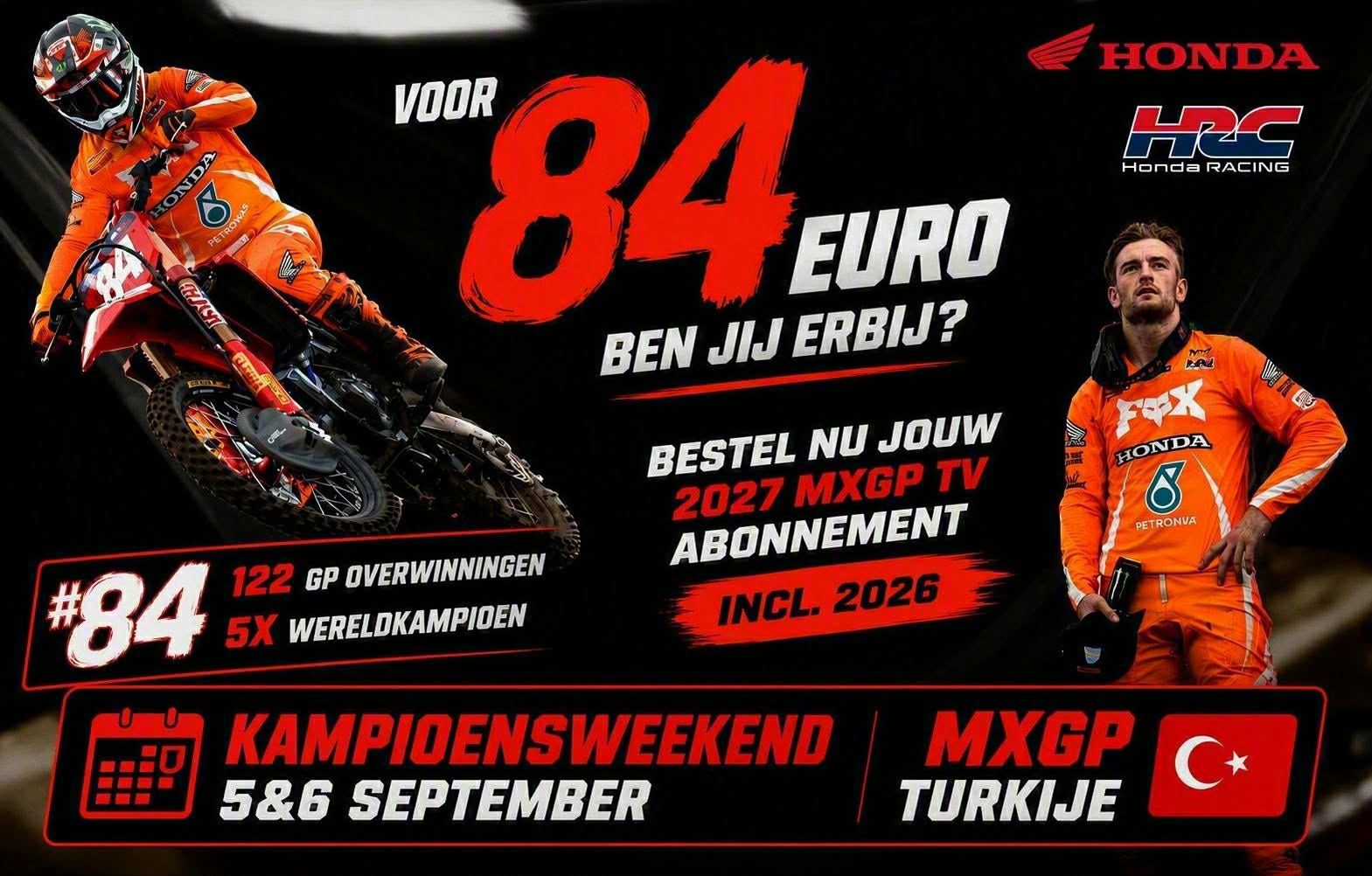 Schrijft Jeffrey Herlings dit weekend geschiedenis in Turkije?